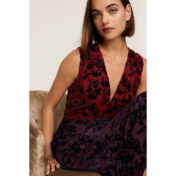 Marina Moscone Collective Velvet Slip Dress 💕 - Picture 3 of 10